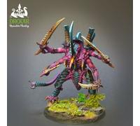 The Swarmlord Tyranids warhammer 40K COMMISSIONE dipinto