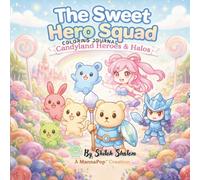 The Sweet Hero Squad Coloring Journal: Candyland Heroes and Halos