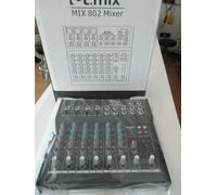 THE T.MIX 802 MIXER 8 CANALI XLR 4 STEREO NUOVO, Spedito GRATIS