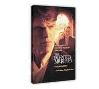 The Talented Mr. Ripley - Poster su tela, decorazione per camera da letto, ufficio, stanza, regalo, 20 x 30 cm