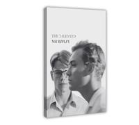 The Talented Mr. Ripley - Poster su tela, decorazione per camera da letto, ufficio, stanza, regalo, 60 x 90 cm
