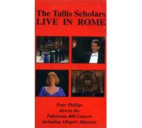 The Tallis Scholars - Live In Rome (VHS)