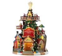 The Tannenbaum Tower Christmas Shops Santa's Wonderland Lemax Cod 55311