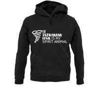 The Tazmanian Devil Is Spirit Animal - Felpa con Cappuccio / - Taz-Mania -