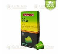 50 Cialde Capsule Ristora The Tè al Limone comp. Nespresso Respresso