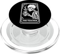 The Teacher Tarocchi Carta Matematica Insegnante Insegnante Inglese Divertente Insegn PopSockets PopGrip per MagSafe