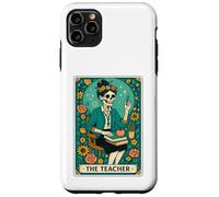 The Teacher Tarot Card Skeleton Vintage Classroom Halloween Custodia per iPhone 11 Pro Max