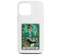 The Teacher Tarot Card Skeleton Vintage Classroom Halloween Custodia per iPhone 13 Pro Max