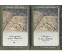 the-teaching-company-shakespeare-the-word-the-action-both-parts-16-audio-cds-with-course-outline-booklet-the-great-courses