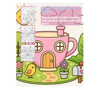The TeaCup city: A magical world to color