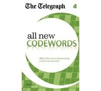 The Telegraph All New Codewords 4 (Tascabile) Telegraph Puzzle Books