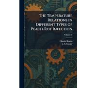 The Temperature Relations in Different Types of Peach-Rot Infection