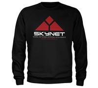 The Terminator Licenza Ufficiale Skynet Felpa (Nero), Large
