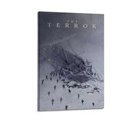 The Terror TV Series 1 - Poster estetico decorativo da parete, stile vintage, su tela, per soggiorno, camera da letto, 30 x 45 cm, con cornice
