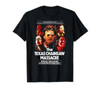 The Texas Chainsaw Massacre Horror Movie Poster Maglietta