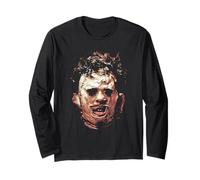 The Texas Chainsaw Massacre Leatherface Portrait Horror Maglia a Manica