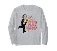 The Texas Chainsaw Massacre Slay all Day Leatherface Movie Maglia a Manica