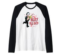 The Texas Chainsaw Massacre Slay all Day Leatherface Movie Maglia con Maniche Raglan