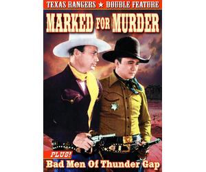 The Texas Rangers: Marked for Murder (1945) / Bad Men of Thunder Gap (1943 (DVD)
