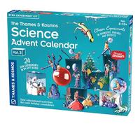The Thames & Kosmos Science - Calendario dell'Avvento Vol 3, 24 esperimenti giornalieri STEM in chimica, biologia e fisica, conto alla rovescia per le celebrazioni delle vacanze invernali | Tradizione