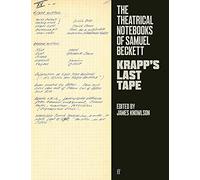 The Theatrical Notebooks of Samuel Beckett: Krapp's Last Tape