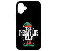 The Therapy Life Elf - Divertente famiglia natalizia abbinata Custodia per iPhone 16 Plus