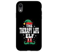 The Therapy Life Elf - Divertente famiglia natalizia abbinata Custodia per iPhone XR