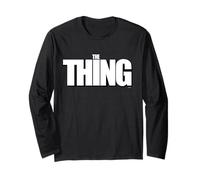 The Thing 1982 Bold Title Logo Maglia a Manica