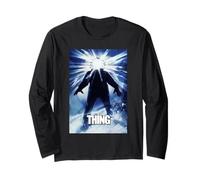 The Thing Glowing Silhouette Movie Poster Maglia a Manica