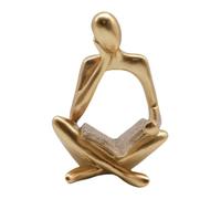 The Thinker Statue Figurine Home Decor Resina Figurine Statua Astratta | Statuette decorative, sculture per la casa per uffici, librerie, armadietti per vino, scrivanie, mensole