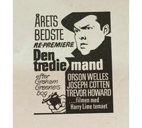 The Third Man Orson Welles Joseph Cotten Alida Valli 1949 programma cinematog...