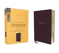 The Thompson Chain-reference Bible: King James Version, Burgundy, Leathersoft, Red Letter