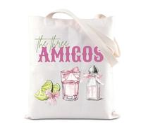 The Three Amigos Gift Cinco De Mayo Celebration Tote Bag Margarita Cocktail Regalo Lime Sale Tequila Borsa a tracolla, Amigo, medium