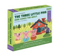 The three little pigs. Here comes the wolf My first board games. Con gadg...