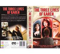 THE THREE LIVES OF KAREN (VHS) GAIL O'GRADY~DENNIS BOUTSIKARIS~TIM GUINEE