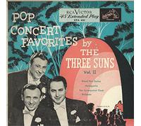 'The Three Suns: Pop Concert Favorites Vol. II EP 7 45 VG + + USA RCA EPA 400