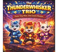 The Thunder whisker Trio: Tiny Heroes. Towering Courage. | Action Adventure| Animals| Rhyming| Teamwork| For ages 3-8| 30 Pages| Size 8.5 x 8.5