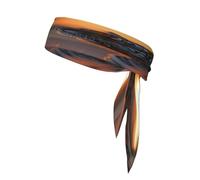 The Tiger Under The Sunset Sports Head Tie - Fascia regolabile per uomini e donne, morbida e traspirante, perfetta per qualsiasi sport