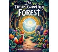 The Time-Traveling Forest: A Story Coloring Adventure for Kids (Ages 4-8): Interactive Animal Coloring Book with Story Scenes, Emotional Learning, and Reflection Questions - Perfect for Ages 4-8