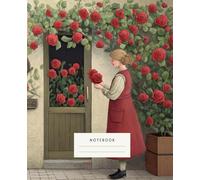 The Timeless Flower Market: brings to life the rustic charm of a countryside flower shop surrounded by vibrant red roses.