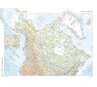 The Times Atlas: Canada e Groenlandia, 92,7 x 67,9 cm, con laminazione frontale