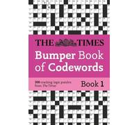 The Times Bumper Book of Codewords Book 1 (Tascabile) Times Puzzle Books