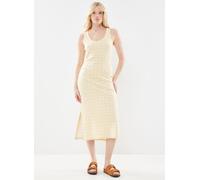 The Tiny Big Sister - “Geometric” Tank Midi Dress Bianco - Abbigliamento 34 Bianco