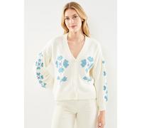 The Tiny Big Sister - Luisa Embroidered Cardigan Bianco - Abbigliamento 40 Bianco