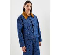 The Tiny Big Sister - Printed Denim Jacket Blu - Abbigliamento 42 Blu