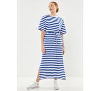 The Tiny Big Sister - Striped Boxy T-Shirt Dress Bianco - Abbigliamento M - L Bianco