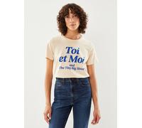 The Tiny Big Sister - “Toi Et Moi” Tee Bianco - Abbigliamento 40 Bianco