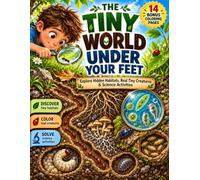 The Tiny World Under Your Feet: A Nature Coloring & Science Activity Book for Kids Ages 8-12: Explore Bugs, Soil, Leaf Litter, Moss, Rotting Logs & Pond Life, To Learn About Nature