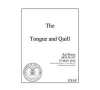 The Tongue and Quill: Air Force AFH 33-337 Air Force Handbook Certified Current 27 July 2016