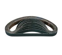 The Tool Connection Ltd Connect 32259 Abracs File Belts 10mm x 330mm 40g Zirconium 10pc